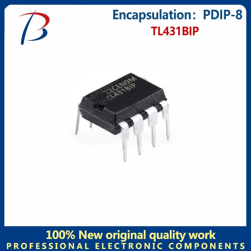 20pcs  TL431BIP integrated circuit package PDIP-8 voltage reference chip three-terminal regulator