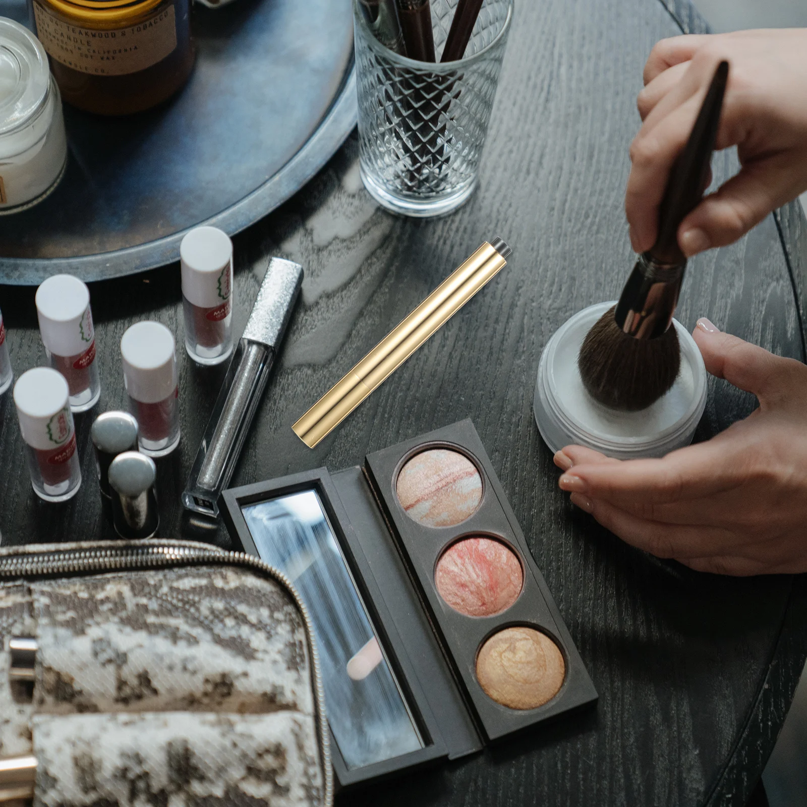 

4Pcs Leak Proof Empty Concealer Pen Cream Tube Compact Portable Liquid Foundation Tube DIY Makeup Essential for Travel Makeup