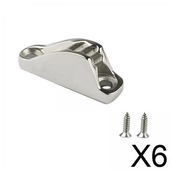 

Universal Boat Clam Cleat Rope Cam Cleat 316 Stainless Steel for Semi Rigid Boat Marine Accessories