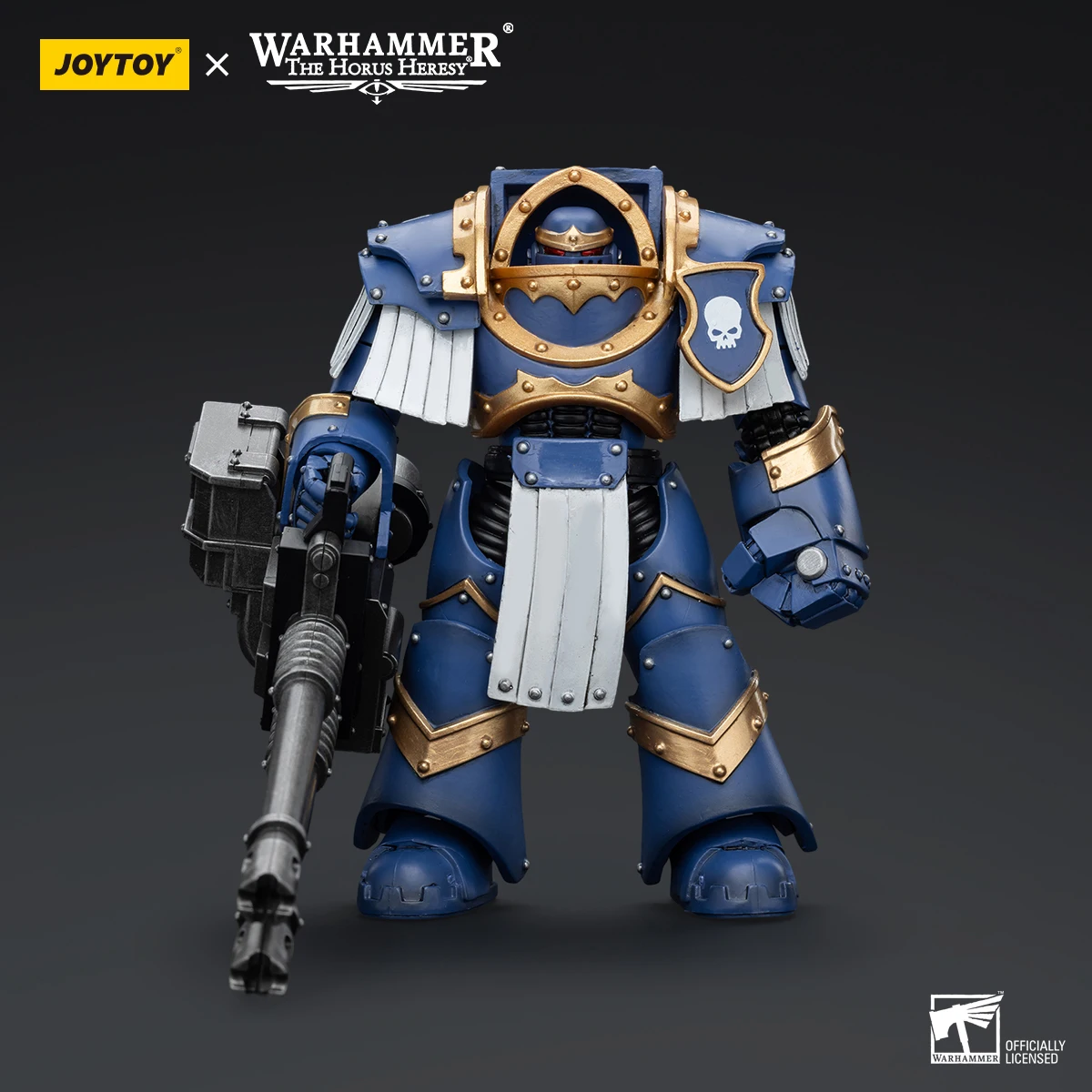 

JOYTOY Warhammer "The Horus Heresy" Uitramarines Cataphractii Terminator Squad Terminator With Reaper Autocannon Action Figures