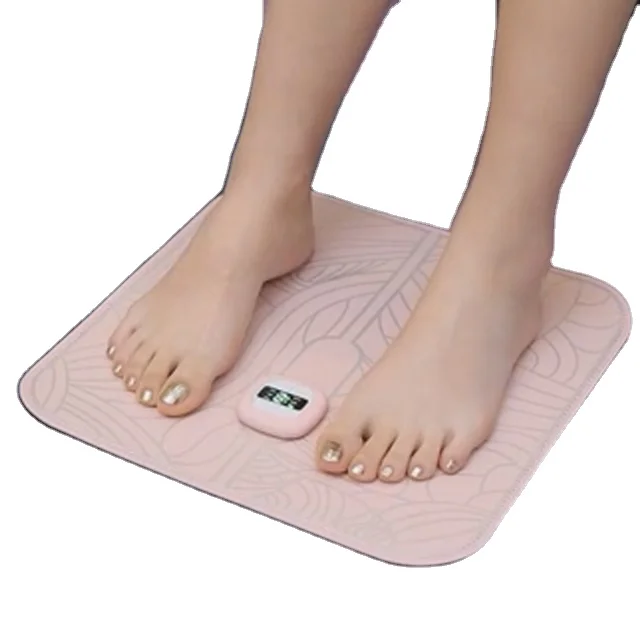 Ems New Design Small Foot Massage Machine Instrument Bioelectric Acupoint Foot Massage Foot Pad Beauty Leg Instrument