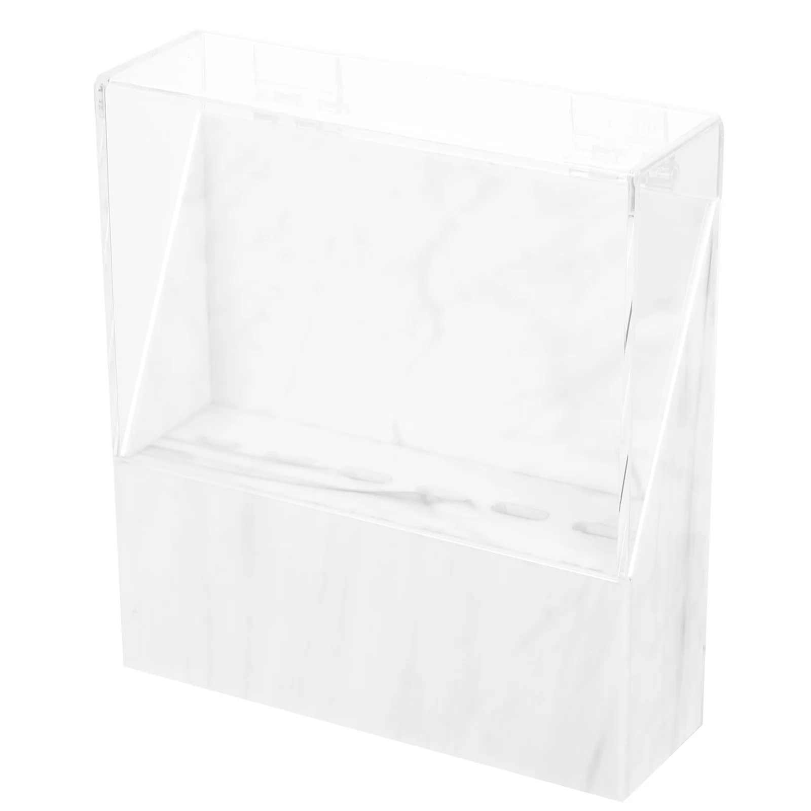 Pinzette in acrilico Supporto per strumenti per innesto ciglia Organizzatore di stoccaggio Durevole Pratico supporto per trucco Supporto per pinzette in acrilico