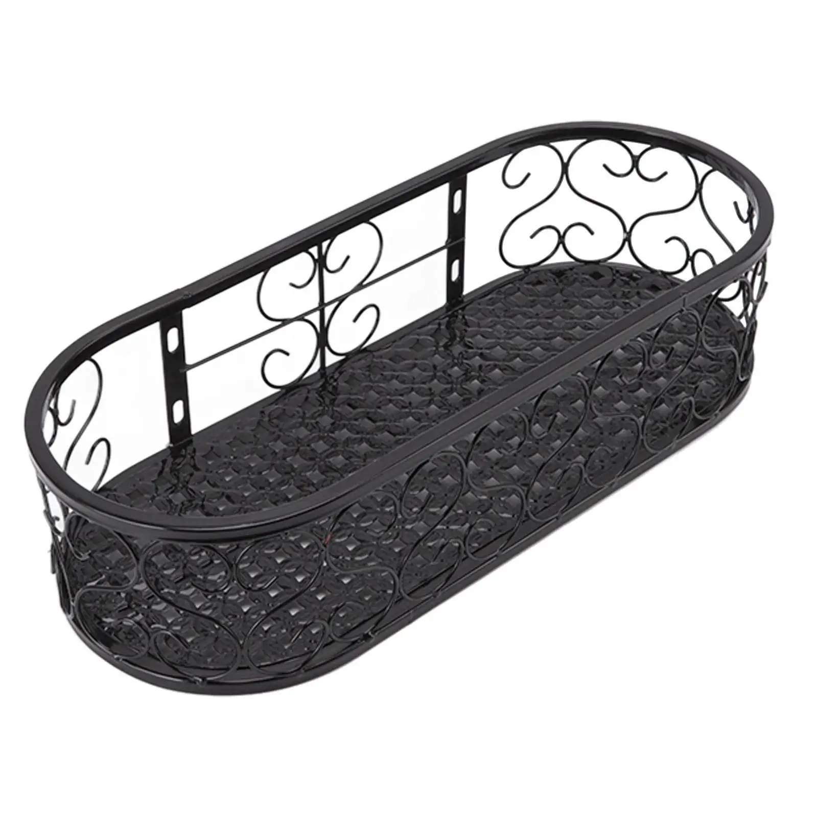 Metal Flowerpot Rack Organizer for Balcony Garden Decor