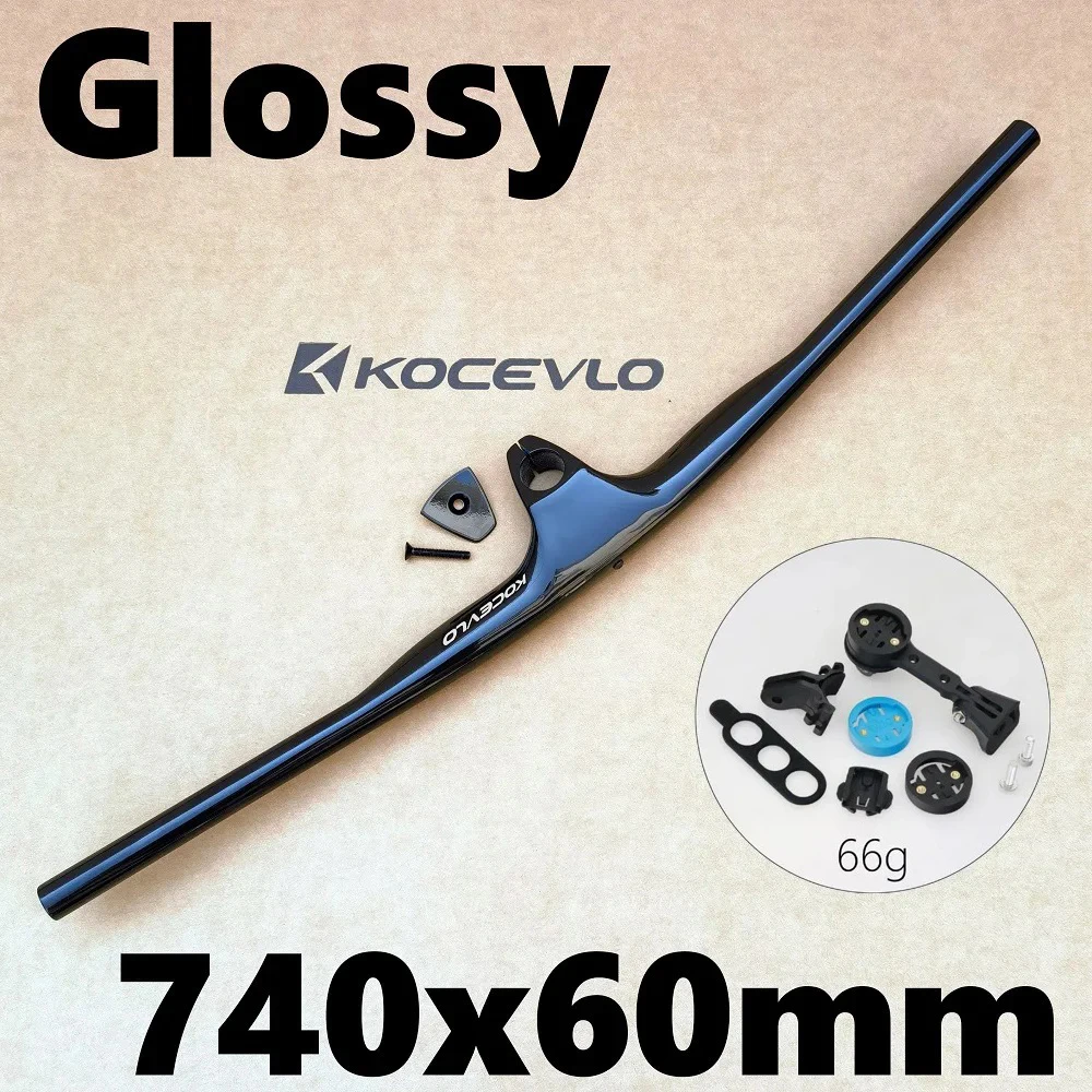 KOCEVLO MTB CARBON Handlebar Negative 17° 50-90MM for Efficient