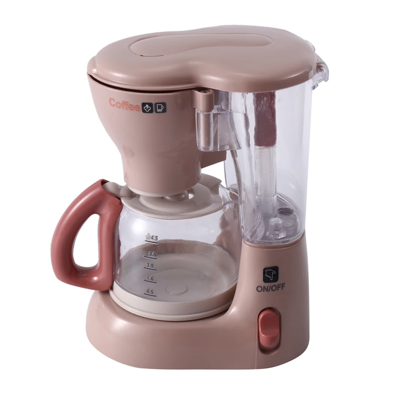 YH129-2SE Ménage Simulation Électrique Machine À Café Enfants Petits Appareils Ménagers Cuisine Jouets Garçons Et Bol Ensemble