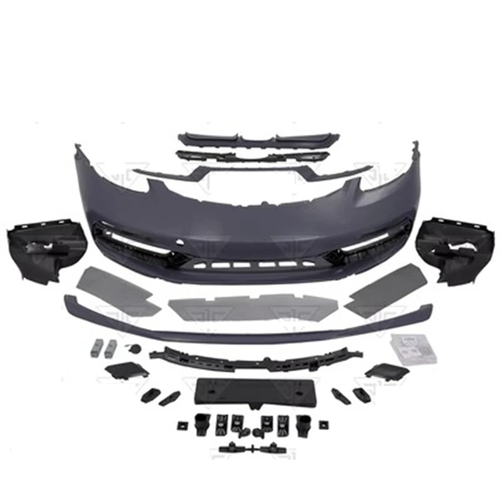 Car surround body kit Front bumper assembly for Porsche Cayman Boxster 718 modified GTS