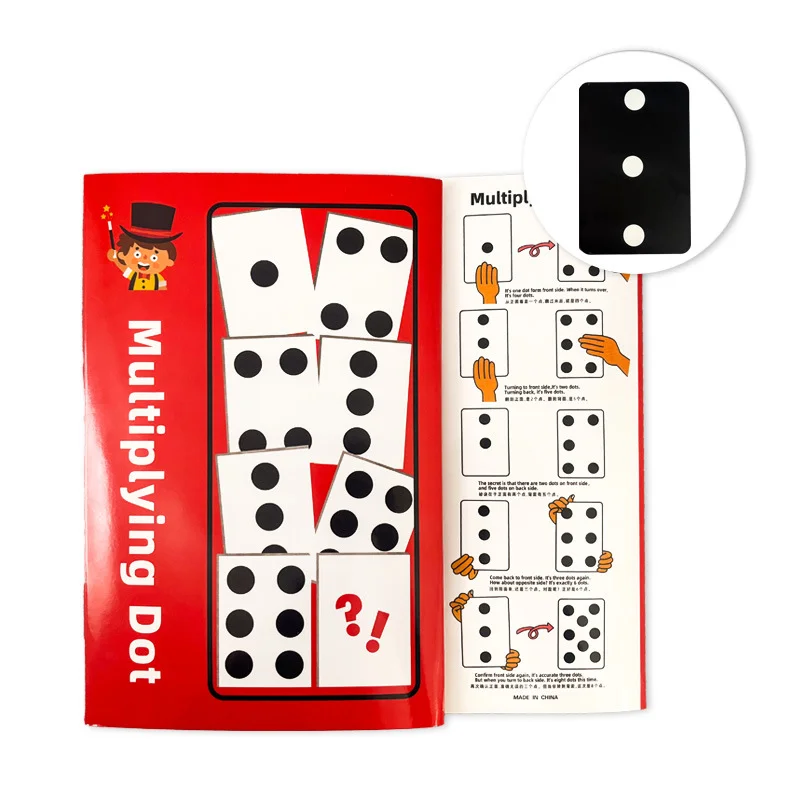 Zabawki dla dzieci i dorosłych: magiczne kropki mnożące, sztuczki z zmianą punktów, nowatorskie zabawki sceniczne na imprezy i gry.