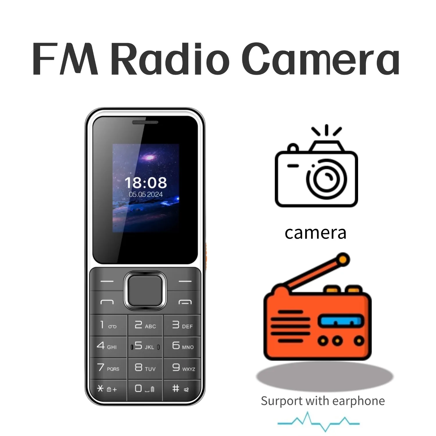 Mafam M5626i Low Price Tow SIM Slots Mobile Phone 1.8" Large Display Loud Voice Strong Torch Speed Dial Phone For The Elderly