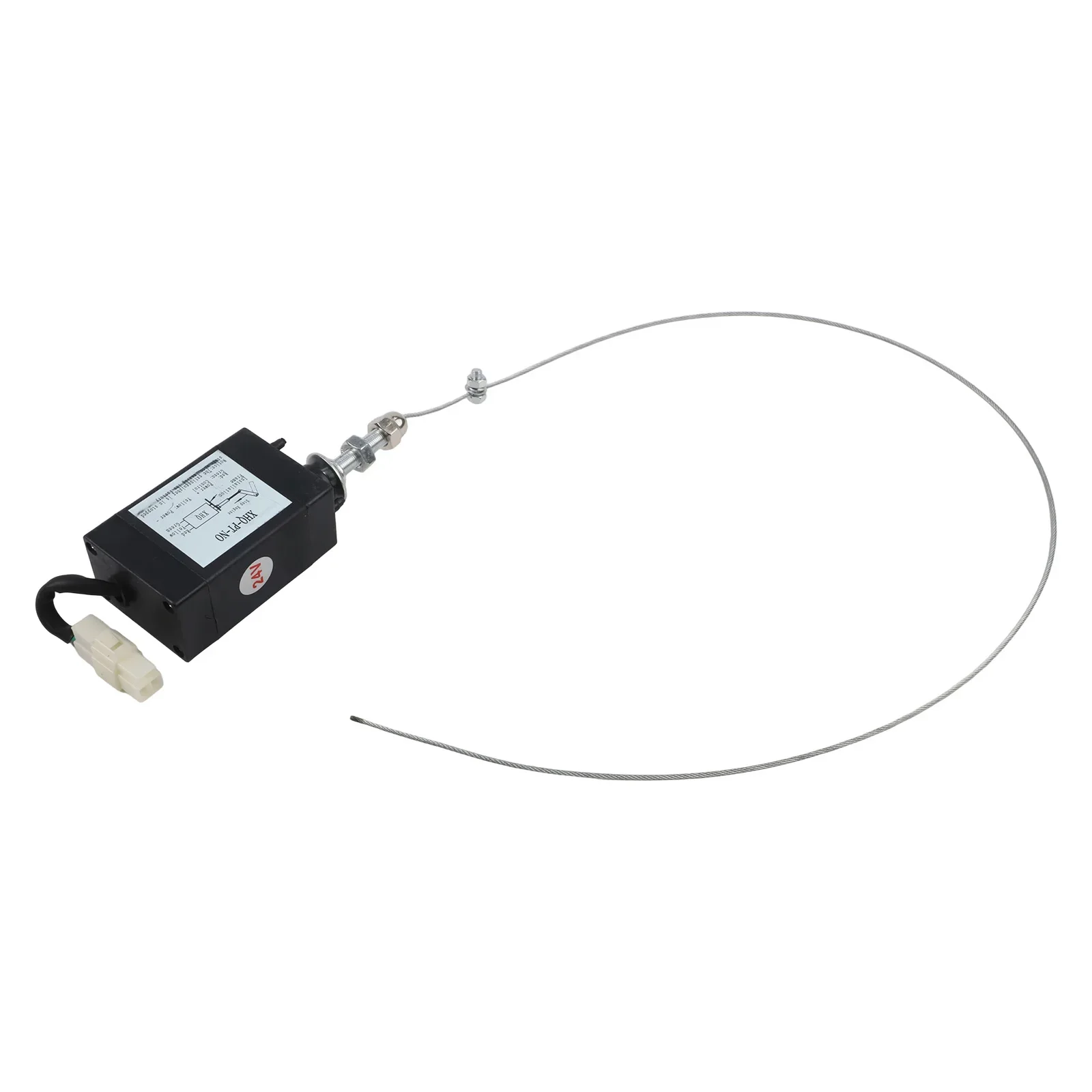 Electric Throttle Control 220*80*50 Mm 24V Electric Solenoid Wide Voltage Compatibility Compact Design Easy Installation