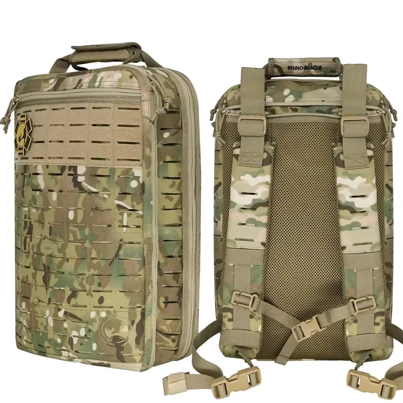 Rhino Rescue Large Tafemale Backpack Carton Waterproof Bag Polyester Unisex Tactical Backpack Nylon Zipper Empty for Rhino