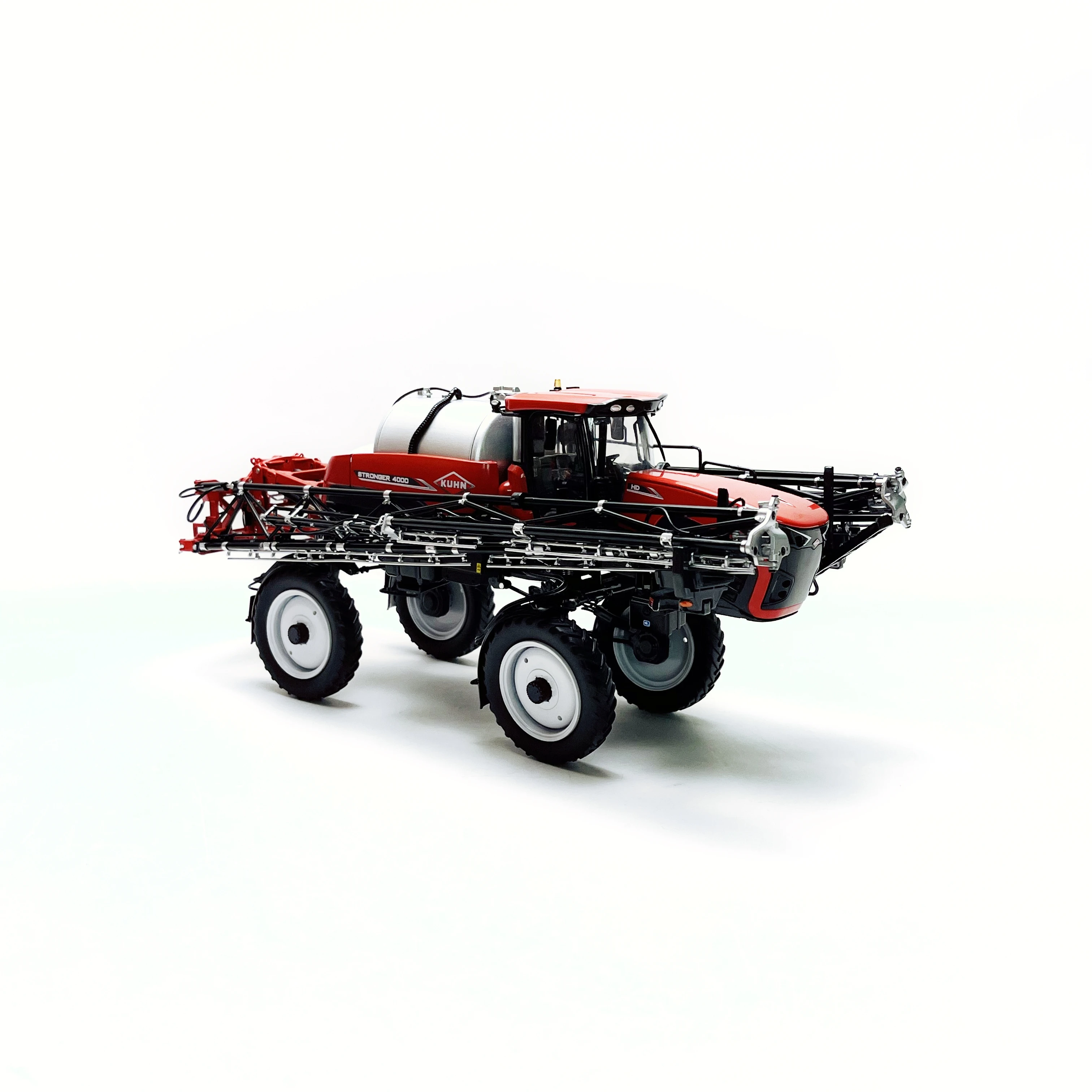 Diecast ROS 1/32 escala KUHN STRONGER 4000 máquina de pulverización máquina agrícola coche en miniatura de aleación juguete para regalo coleccionable