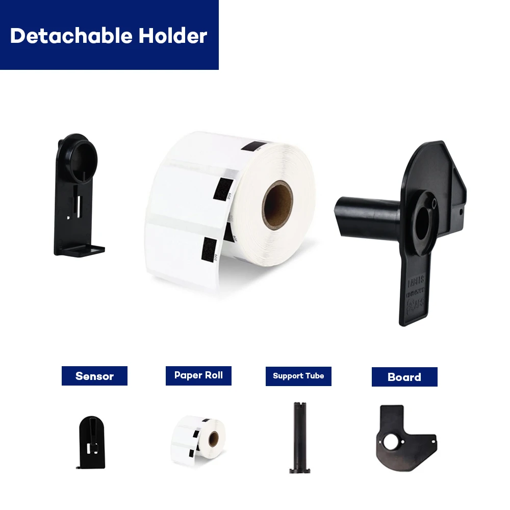 DK-1209 DK-11209 Compatible Brother thermal printer QL-500 QL-570 DK-1209 DK11209 sticker Die-Cut Standard Address Labels