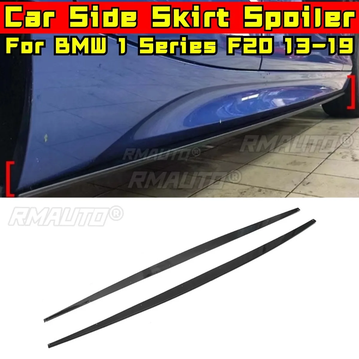 

Автомобильная боковая юбка, спойлер, удлинитель, диффузор, защита для BMW 1 серии F20 2013-2019, автомобильная боковая юбка, сплиттер, фартук, автомобильные аксессуары
