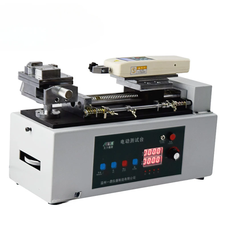 AEH-500 Electric Horizontal Test Bench Manual Push Tension Meter Test Frame Pull Push Load Test Bench in Stock