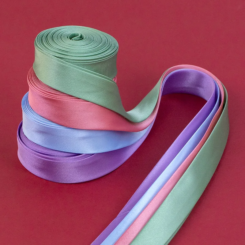 5M Edge Satin Sewing Ribbon Bias Piping Cord Rope for DIY Patchwork Garment Sewing Making and Trimming Home Textile