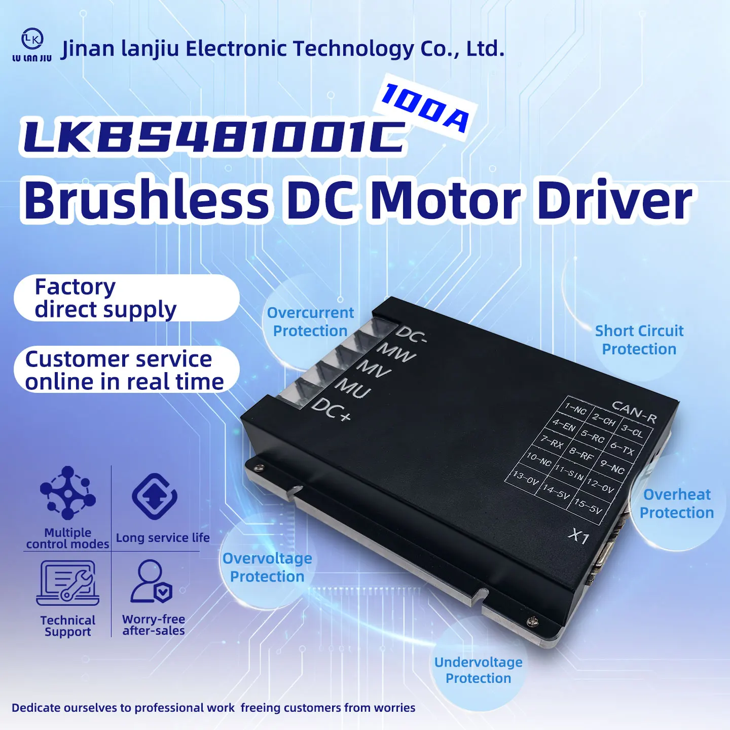 LKBS481001C 48V 2000W motor driver