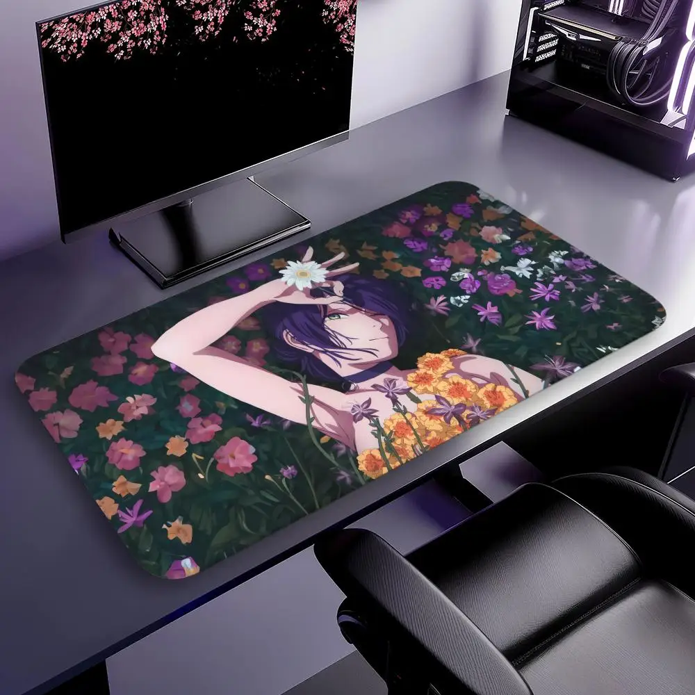 New Chainsaw Man Reze Mouse Pad Keyboard Mouse stitch Mouse pad,Gaming Accessories,Long Desk Mats,PC Parts XXL90x40cm