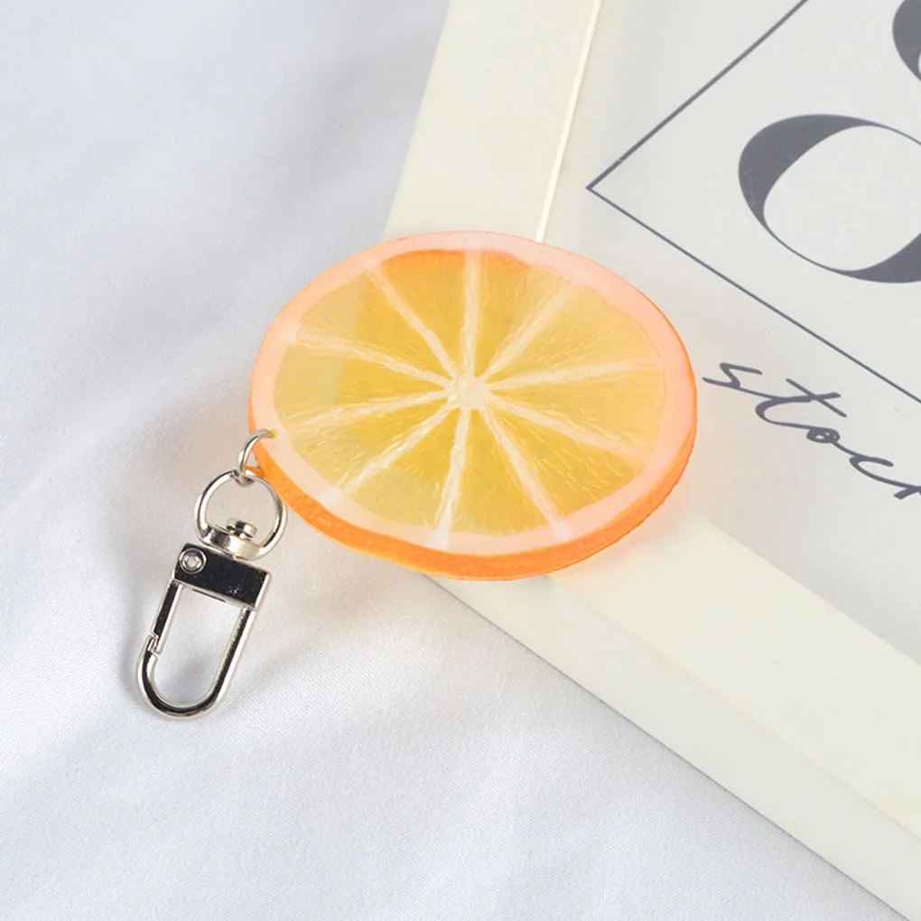 Fruit Key Chain Bag Pendant Lightweight Accessories Keys Ring Fashion Exquisite Ornament Lovely Present Fortune