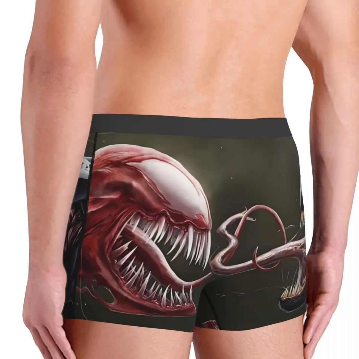 Marvel Spider Man Venom Venom Underpants Homme Panties Men's Underwear Print Shorts Boxer Briefs