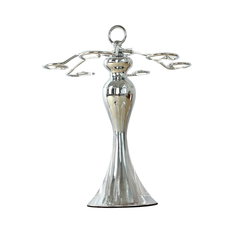 

Wine Glass Holder Freestanding Countertop Stand Metal Material for Various Glass Drop shipping