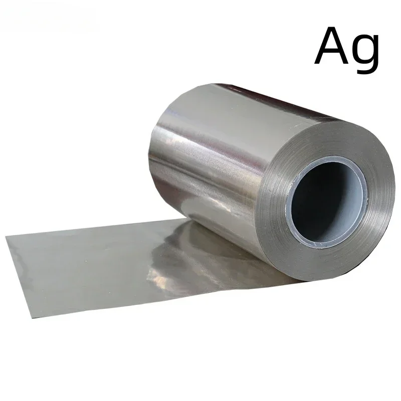 

Customized high purity 99.9999% silver foil/scientific research ultra-thin silver foil