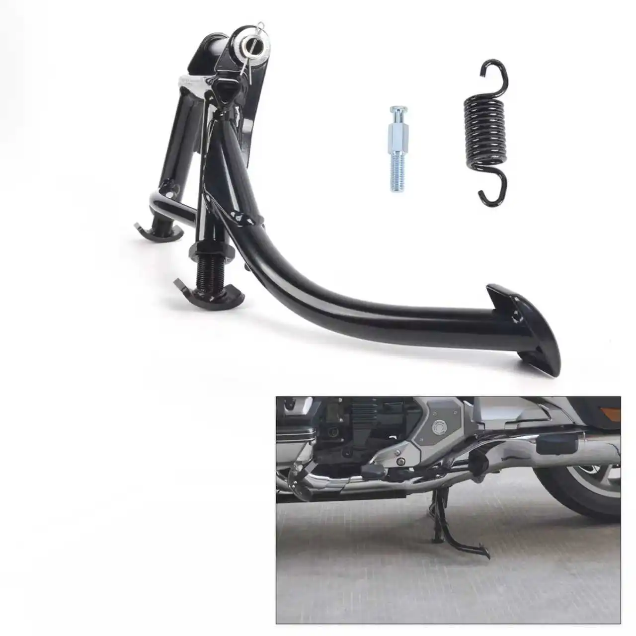 

PANICAL For Honda Goldwing F6B GL1800 2018-2025 Motorcycle Parking Center Stand Parking Bracket Central Kickstand