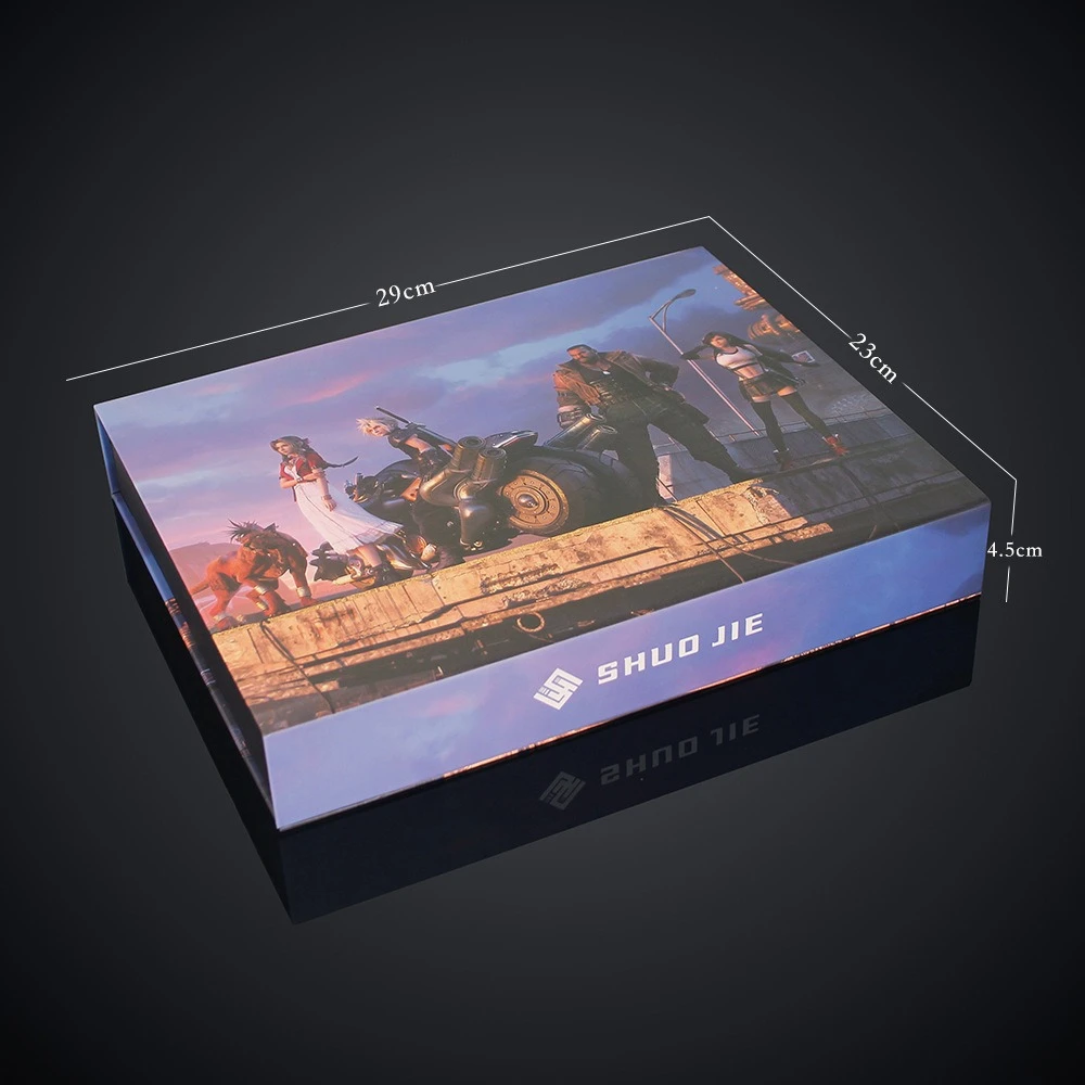 7 Stück Geschenk Final Box Fantasy Cloud Buster Schwert Legierung Modell Metall Urlaub Spiel Peripherie Anime Manga Sammlung Geschenk Spielzeug für Jungen