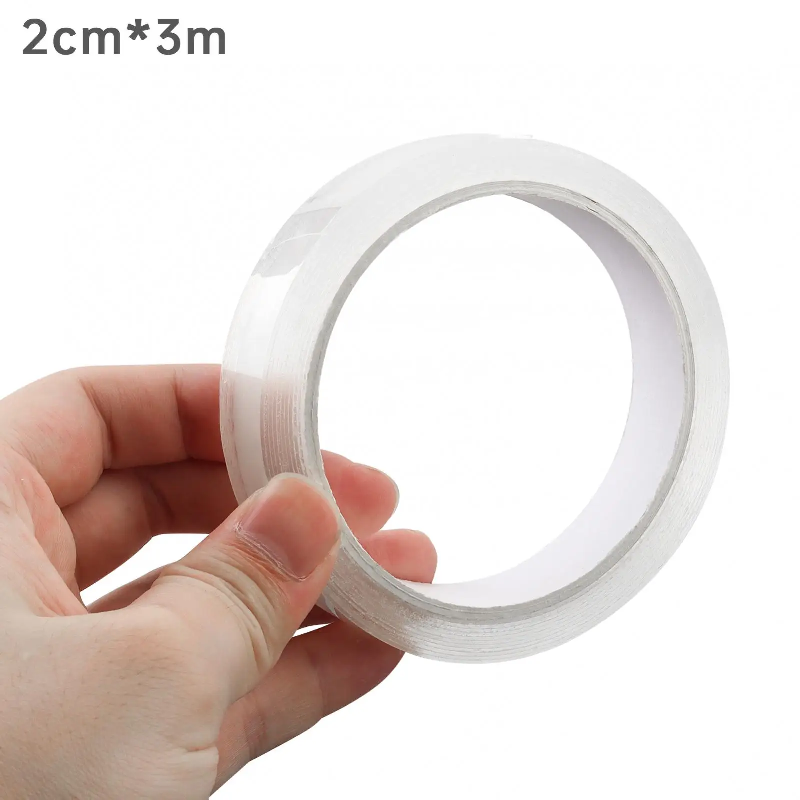 Herramientas de cinta adhesiva de doble cara transparente multiusos de 1M / 3M, cinta extraíble impermeable sin rastro