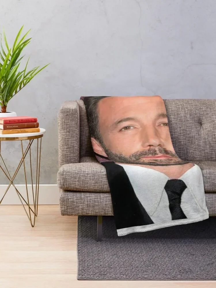 Copy of Ben Affleck Smoking Throw Blanket Baby Decorative Beds Blankets