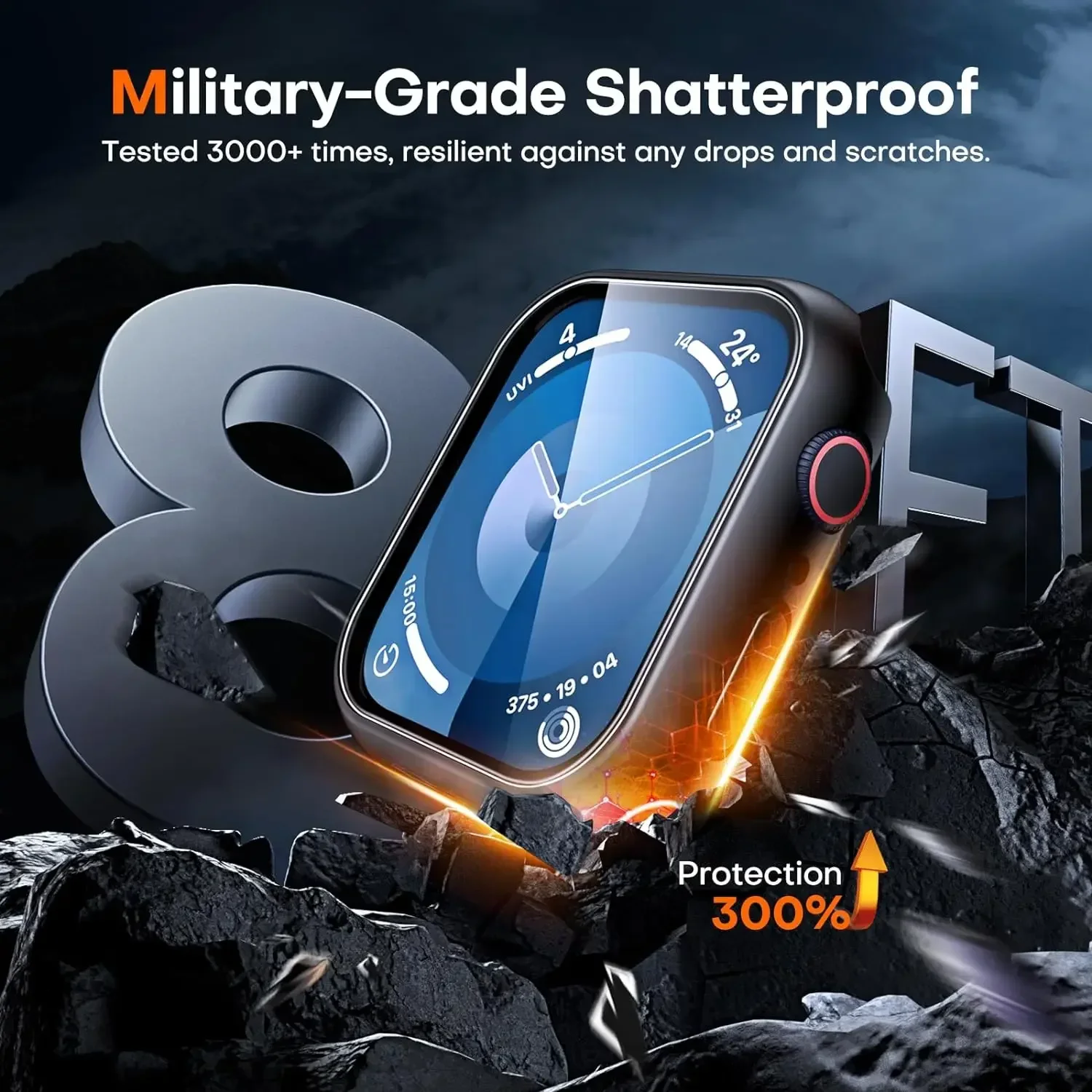 2 قطعة واقي للشاشة من الزجاج المقسى غطاء لسلسلة ساعات أبل 10 9 8 7 6 5 SE 46 مللي متر 45 مللي متر 41 مللي متر 42 مللي متر 40 مللي متر 44 مللي متر اكسسوارات