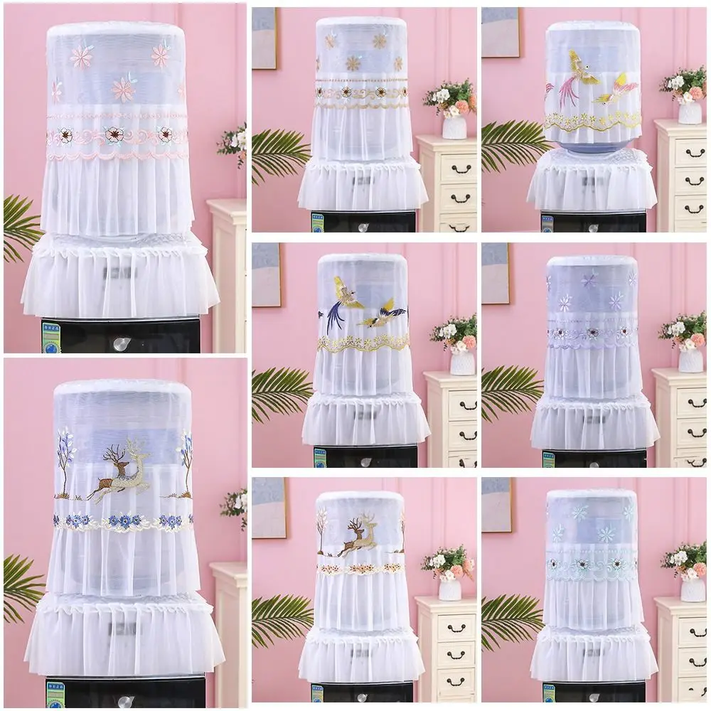 

Fashion Lace Water Dispenser Cover Dustproof Upper Opening Water Bucket Sleeve Household Reusable Barrel Dust Cover