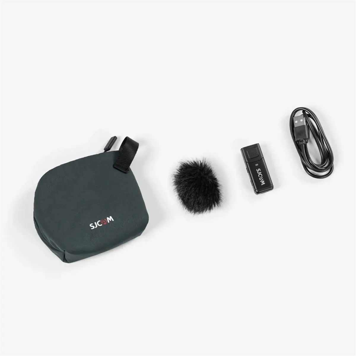 A32I  Wireless Lavalier Microphone for SJ6 Ultra and SJ30 Action Camera Clear Voice Recording 4-Hour Battery Life