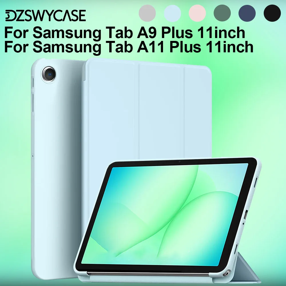 Case For Samsung Galaxy A9 Plus / A11 Plus 11 Inch Tablet Case, Trifold Stand Cover With Stand Auto Sleep / Wake