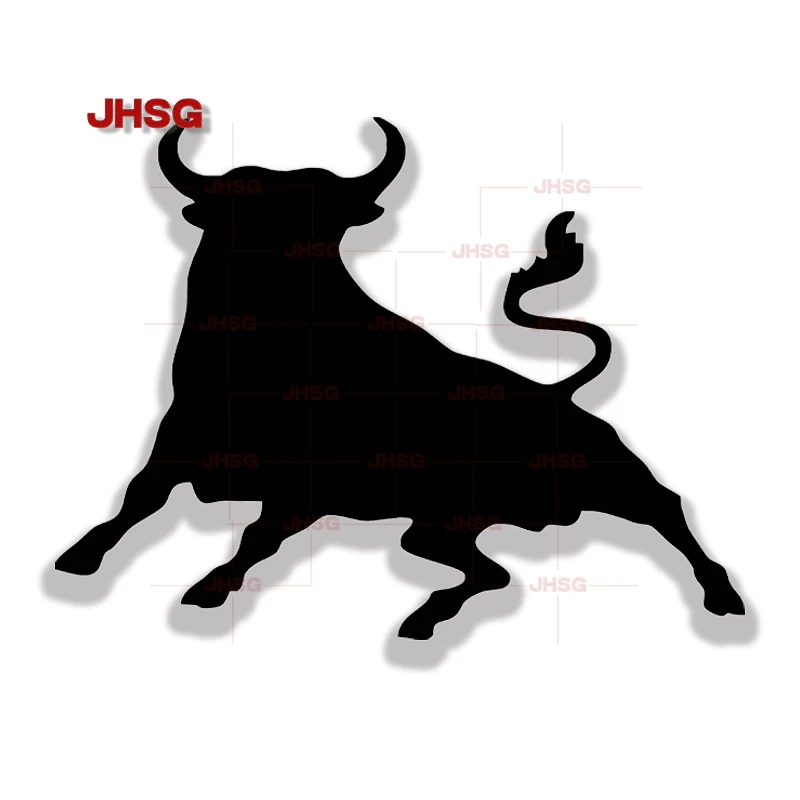 Fierce Spanish Bull Car Sticker Car Motorcycle Exterior Accessories Vinyl Decal Car Styling Decoration Size Can Be Customized