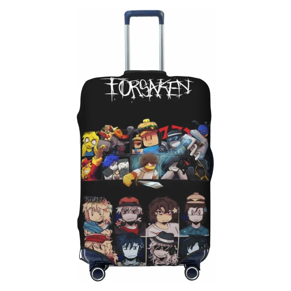 Forsaken Character Suitcase Cover Elastic Business Protection Luggage Supplies Flight