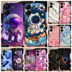 For Xiaomi Poco C65 Case Redmi 13C 4G Cute Cartoon Cover Soft Silicone Phone Case For Xiaomi Redmi 13C Poco C65 C 65 Bumper