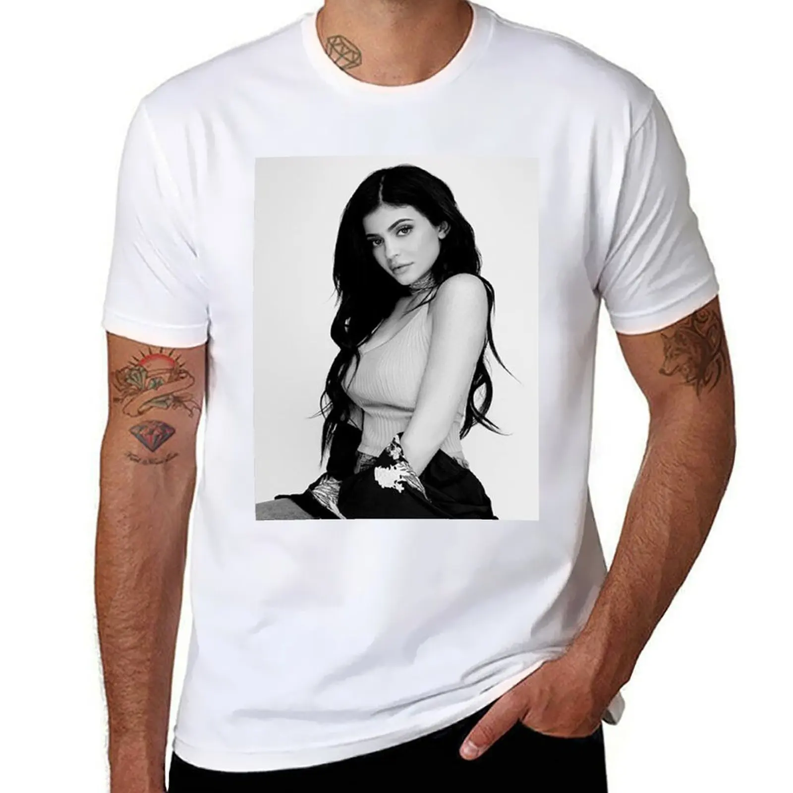 

t t T-Shirt pack man Jenner t shirt shirts for white Kylie shirts cotton personalised man