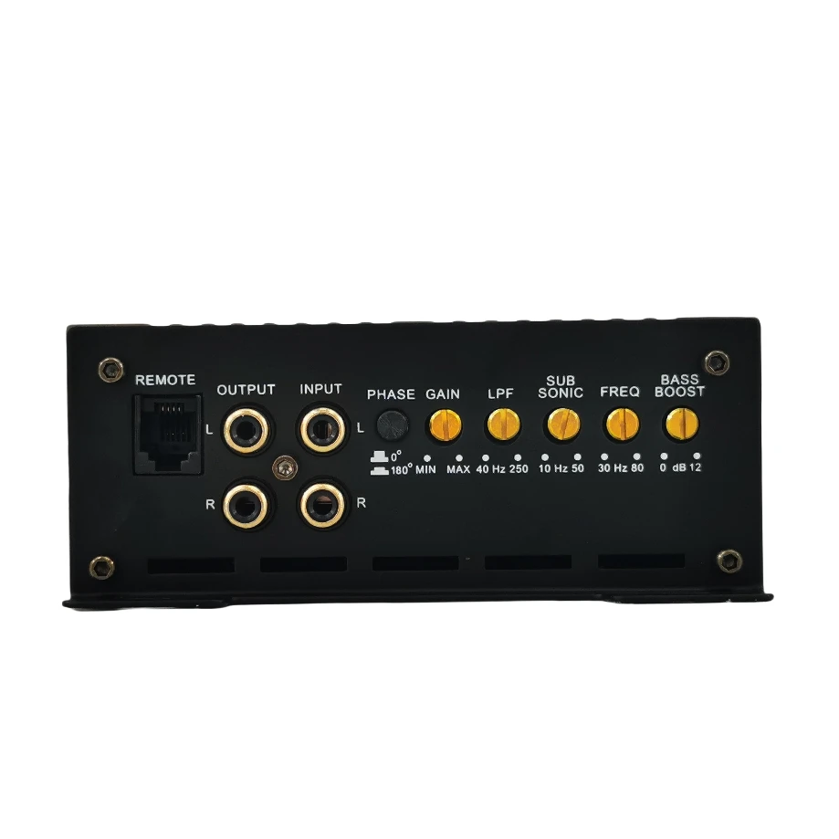T2500.1 Monoblock Car Subwoofer Amplifier Strong Bass RMS 1500W Class D Car Sound Korean Subwoofer Mono Amplifier MonoBlock