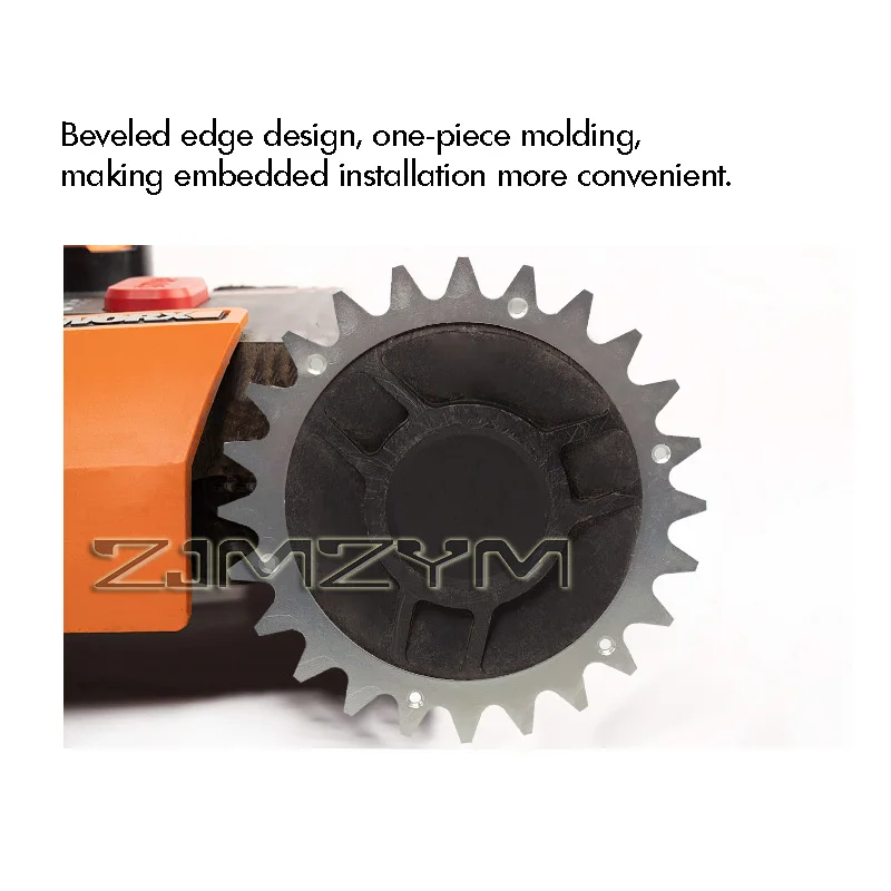 1 Pair Lawn Mower Robot Wheel Part 205/212/225/254mm Cleats for Robotic Lawnmower Replacement Part