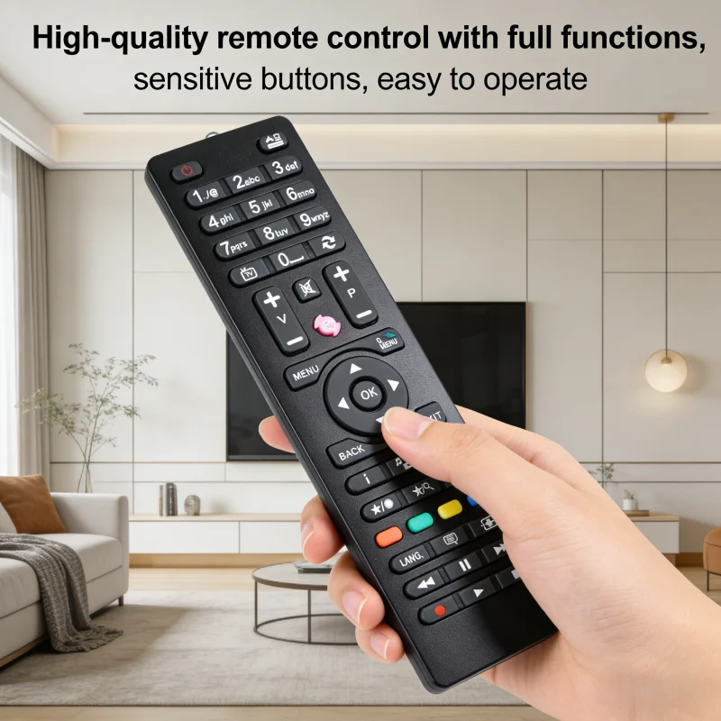 

RC4875 RC4870 RC4849 Remote Control For Smart TV, Compatible With JVC Vestel Hitachi Telefunken Finlux TE32182B301C10