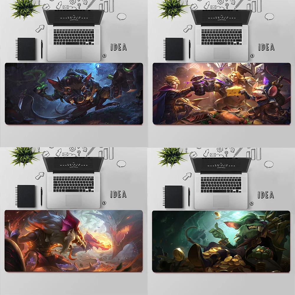 League of Legends Twitch Gaming Mouse Pad Large Mouse Pad PC Gamer Computer Mouse Mat Big Mousepad Keyboard Desk Mat Mause Pad