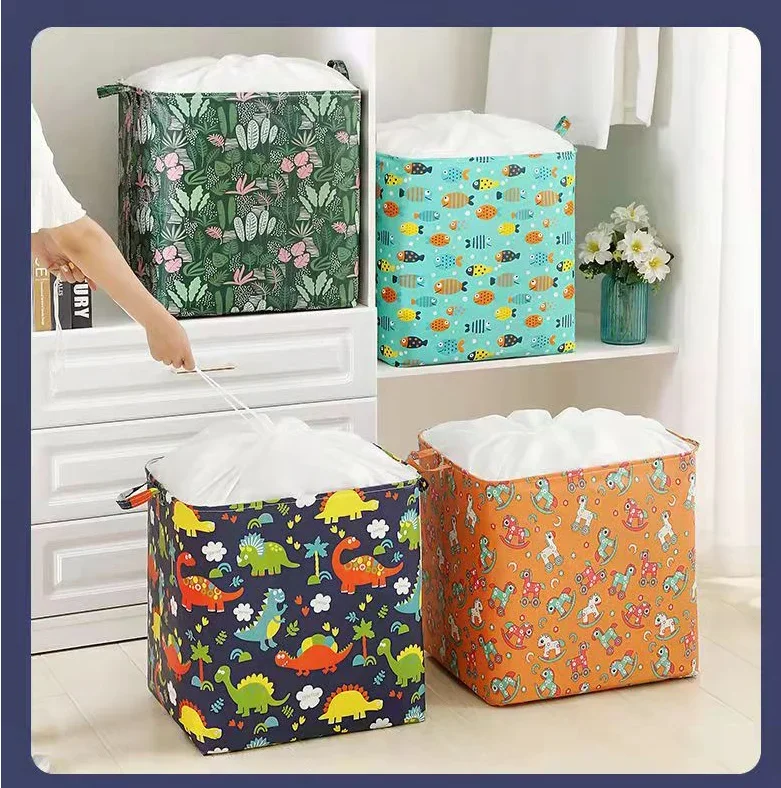 

Cube Folding Fabric Storage Basket Closet Organizador Home Office Shelf Organizers Clothes Storage Boxes for Toys Organizer