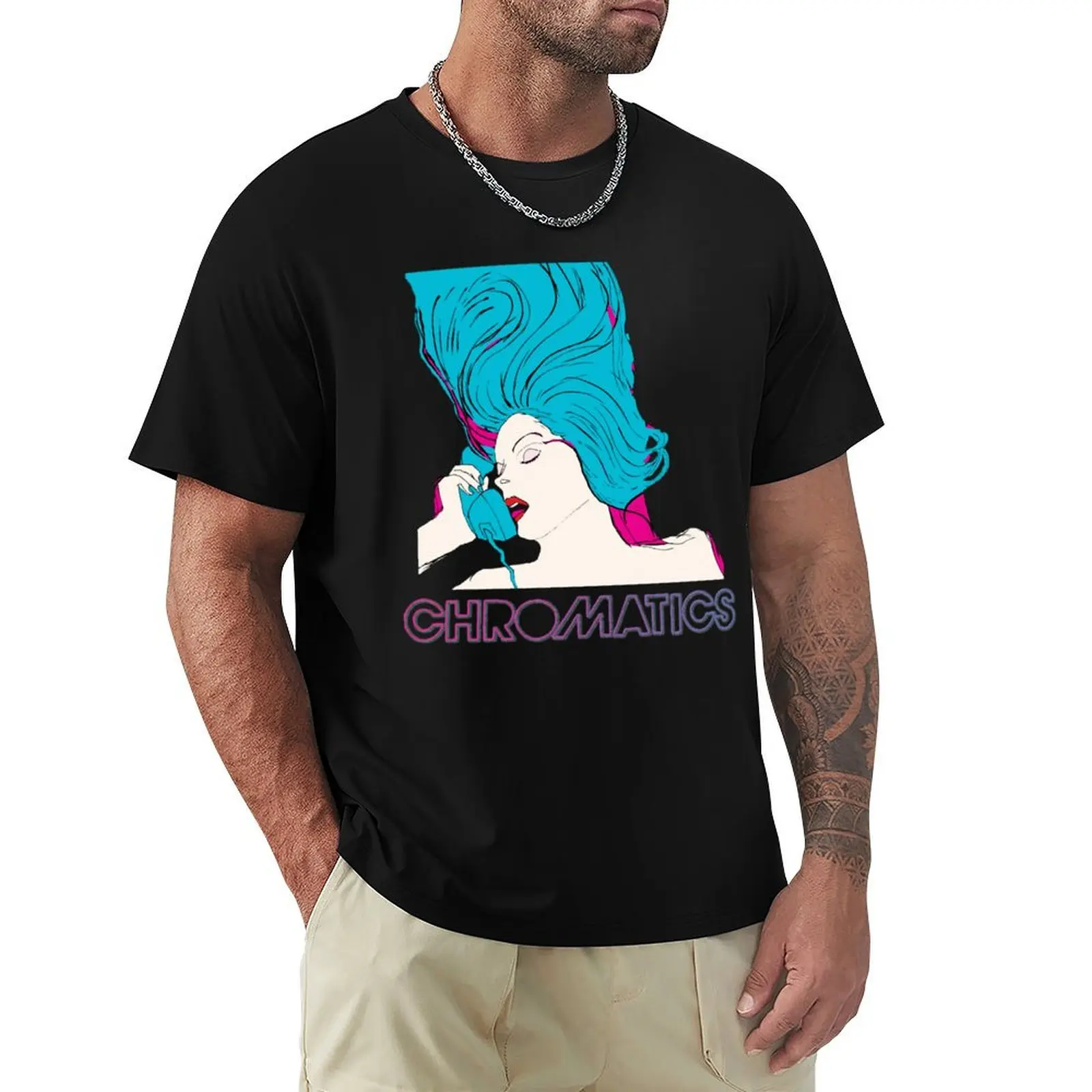 

Chromatics - Band logo T-Shirt quick-drying sublime compression shirt men