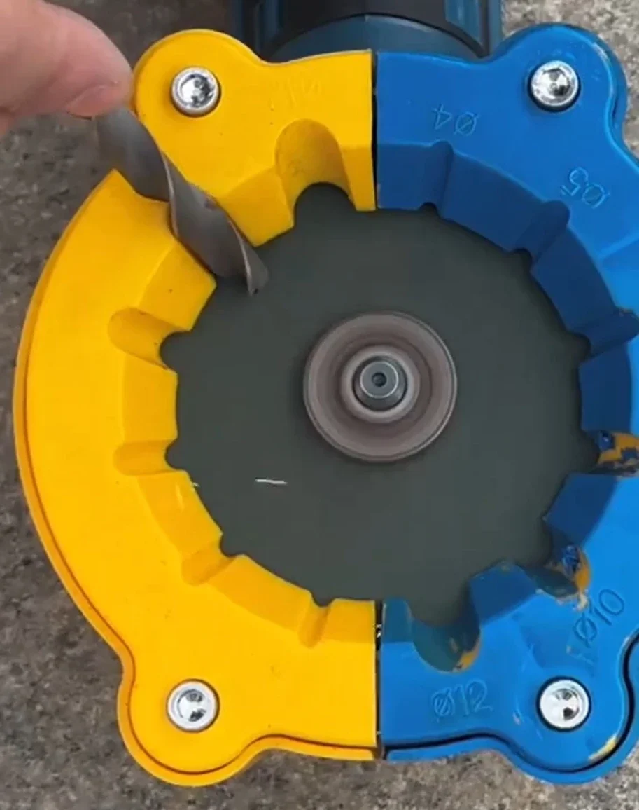 2PCS Multipurpose Drill Bit Grinding Sharpener Polishing Grinding Tool Electric Powered Tool Parts Applicable angle grinder