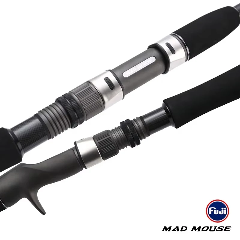 M/MH جودة أجزاء فوجي كاملة الشاطئ القفز قضيب إغراء 12-50 جرام PE 1.2-3 سحب 30 كجم الصيد القفز قضيب #5