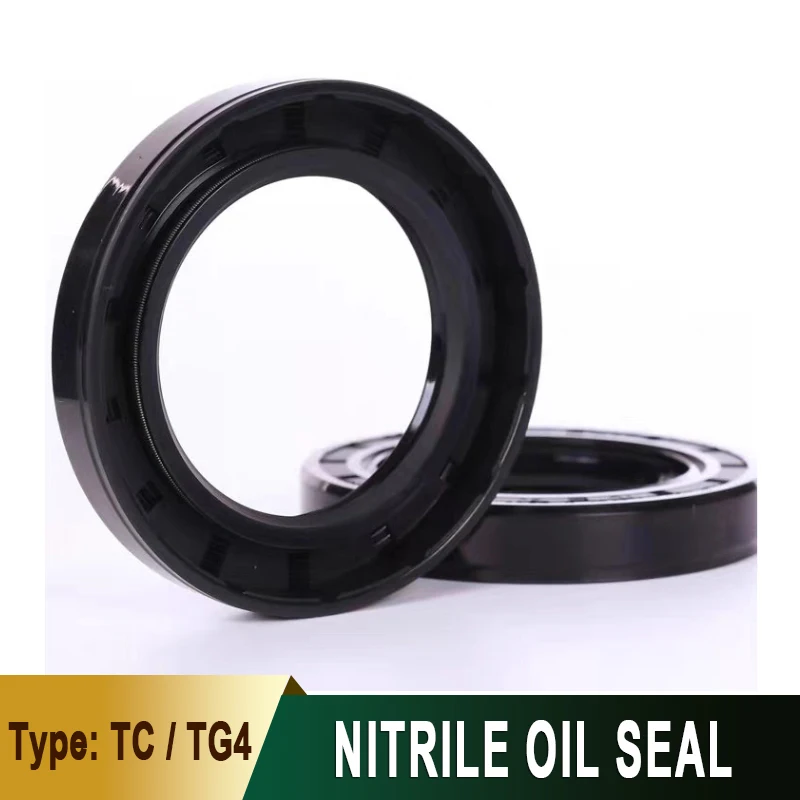 

NBR TC/FB/TG4 Skeleton Oil Seal Ring Double Lip Seal Shaft Inner Diameter: 26mm-28mm Outer Diameter: 35mm-65mm Height: 5mm-12mm