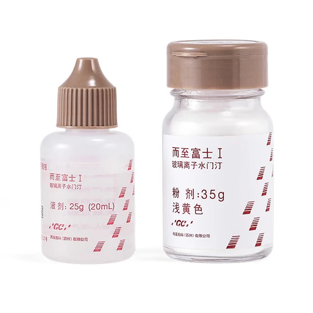 Pro Glass Ionomer Dental Cement Japan Fuji GC Glass Ionized Bonding Agent Teeth Crown Restorative Ceramic Veneers Adhesive Resin