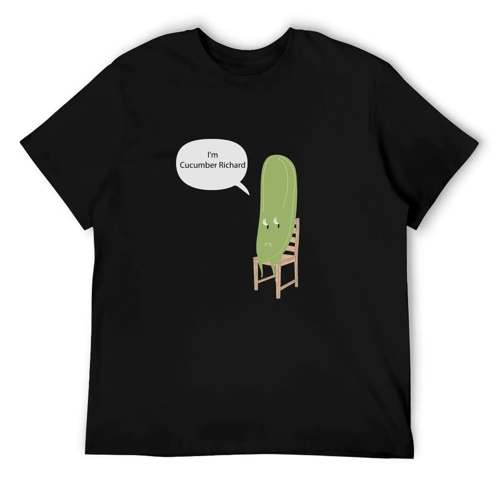 I'm cucumber Richard T-Shirt t shirts for man pack white t shirt man designer T-Shirt