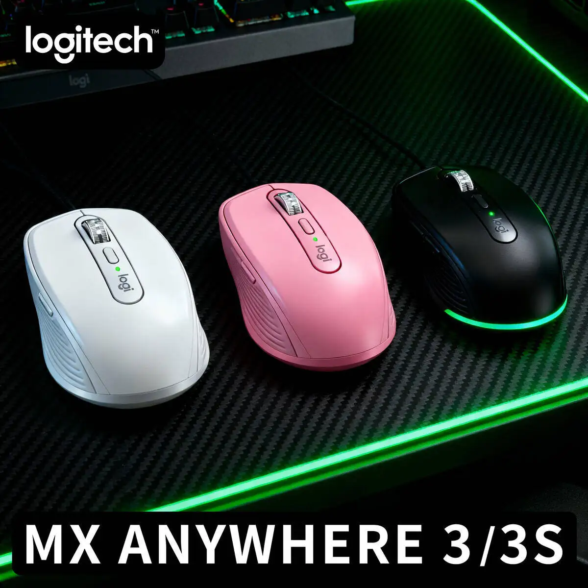 

High Quality Logitech MX Anywhere 3S Mouse Bluetooth 4000DPI Silent Clicks for Office Gaming Home