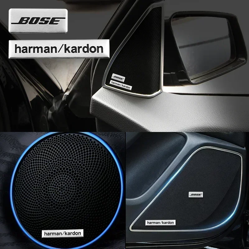 Harman Kardon Emblem Aluminium 3D Auto-Audio-Aufkleber für BMW M Renault Toyota Ford Skoda Opel Mitsubishi Hyundai Tesla Audi RS – Detail 9